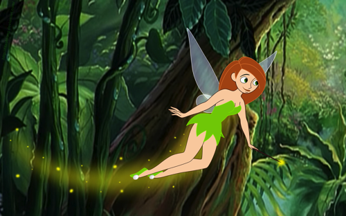 Kim Possible as TinkerBell